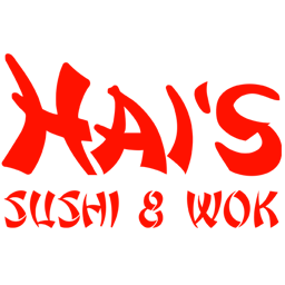 Hai's Sushi & Wok logo.